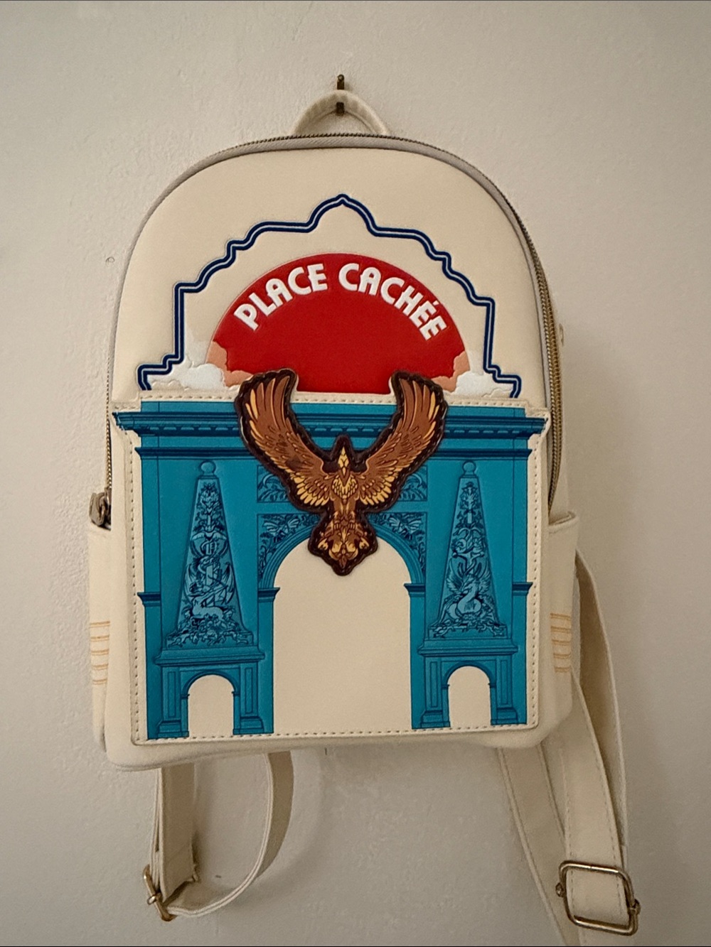 Epic Universe Place Cachée Cream Backpack